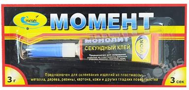 Клей супер 3г промо 1шт