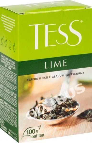 Чай Tess Lime зел. лист 100г