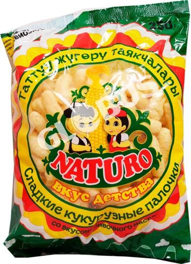 Палочки кукуруз. Naturo вк.слив.масла 250г