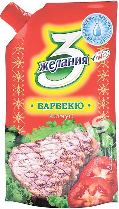 Кетчуп 3 Желания Барбекю 250г д/п