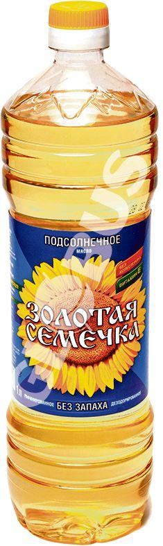 Масло подсолнечное Золотая семечка 1л