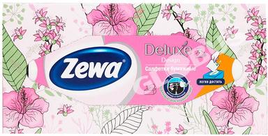 Салфетки Zewa Deluxe 3сл 90 шт
