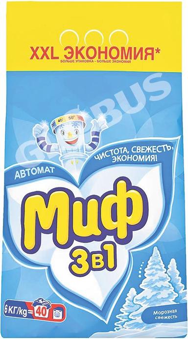 Порошок стир P&G Миф мороз свеж авт 6кг