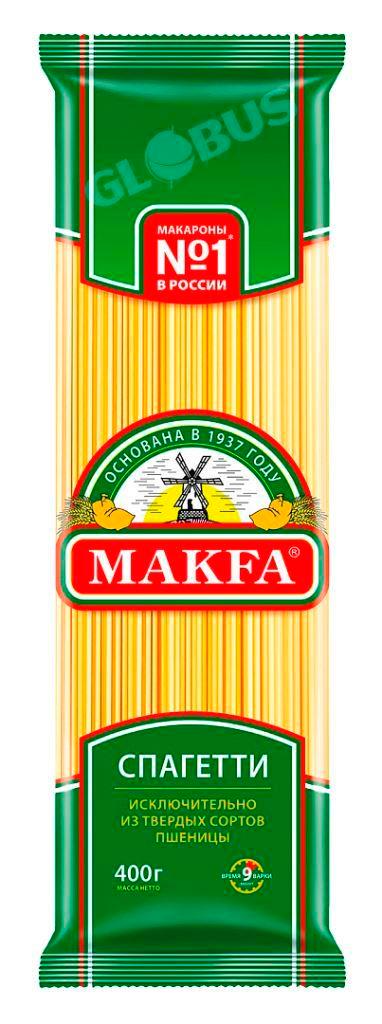 Макароны Макфа спагетти 400г