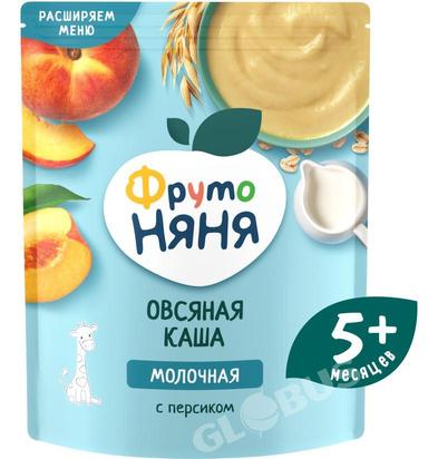 Каша дет. Фруто Няня овсян. с перс. с 5мес 190г