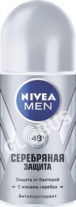 Дезодорант Nivea Серебр защ рол муж 50мл