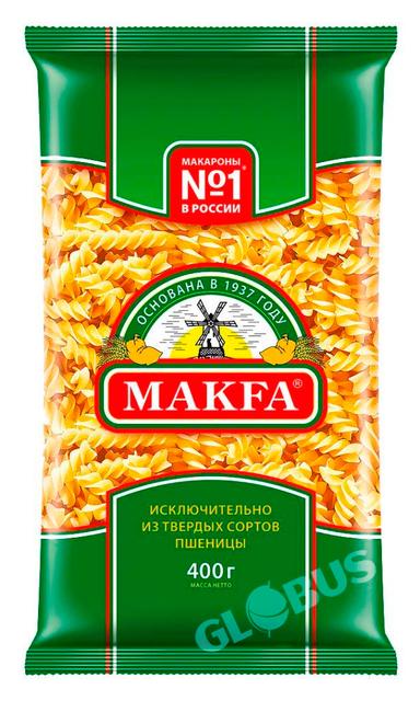 Макароны Макфа Спираль 400г