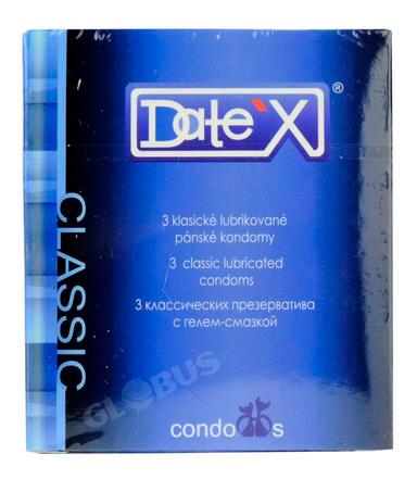 Презерватив Date'X Classic 3шт