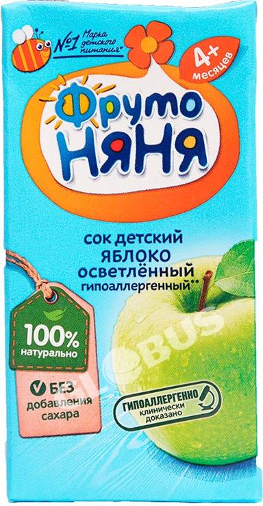 Сок дет.Фруто-няня яблоко с 3мес 200мл