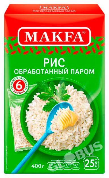 Макфа узун дандуу бууланган пак. куручу 400г куту