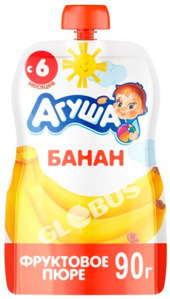 Пюре дет. Агуша фрукт.банан с 6мес 90г