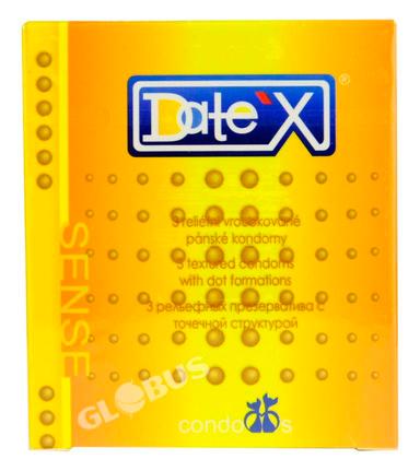 Презерватив Date'X Sense 3шт