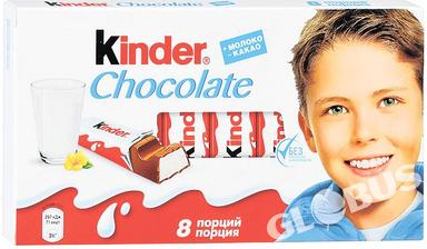 Kinder батон момпосуйу 8даана 100г