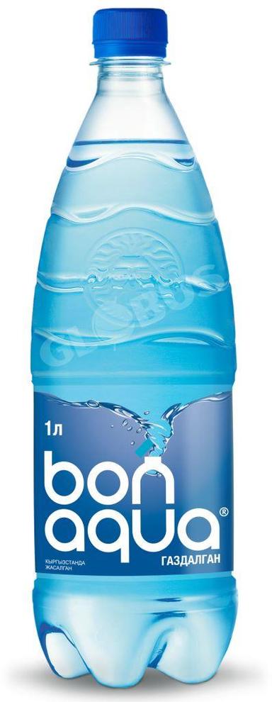 Вода Coca Сola Bonaqua столовая газированная 1л