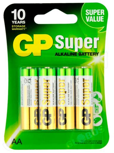 Батарейки GP Super AA 4шт