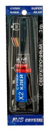Клей Супер AVS Crystal 3г