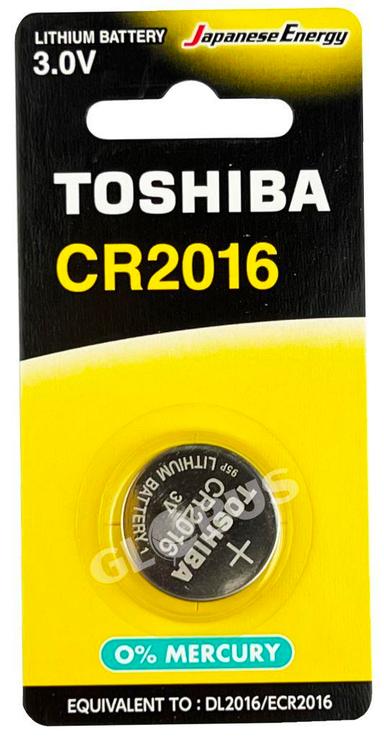 Батарейки Toshiba Lithium CR2016 1шт