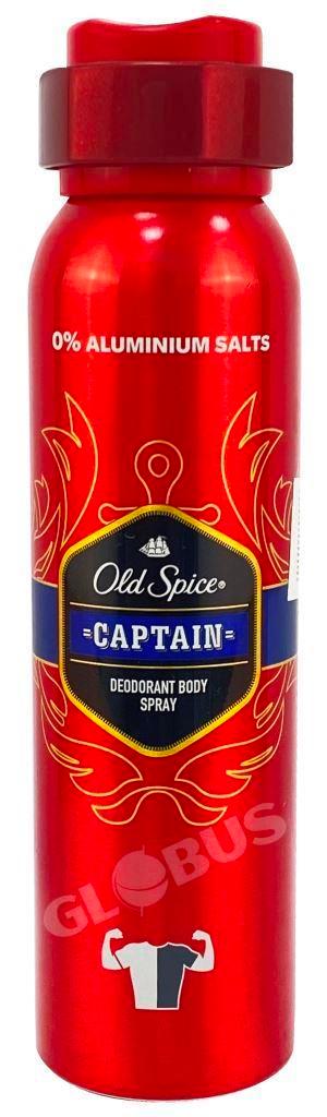 Дезодорант P&G Old Spice Captain аэрозольный спрей муж 150мл