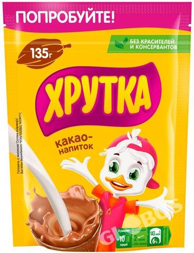Какао Хрутка 135г д/п