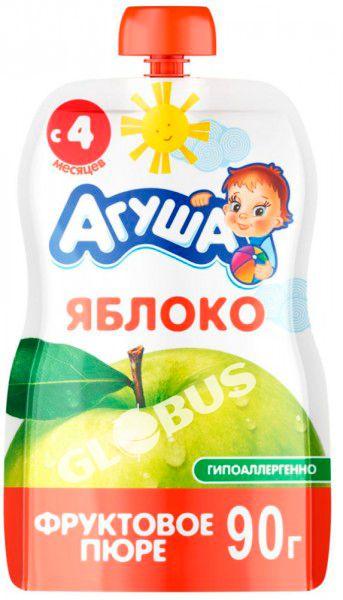 Пюре дет. Агуша фрукт. ябл. 90г