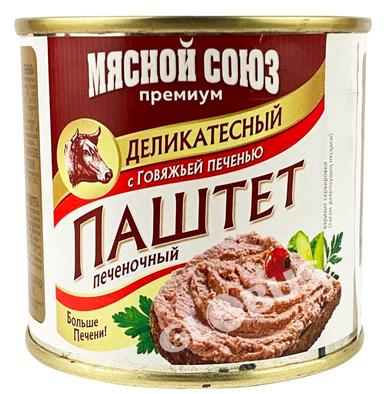 Паштет Мясной Союз деликат.из гов.печ. /ключ/ 240г ж/б РЦ