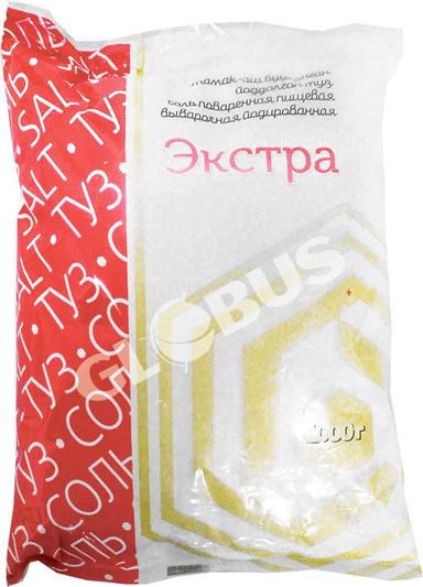 Соль Экстра пищевая йодиров. 1кг