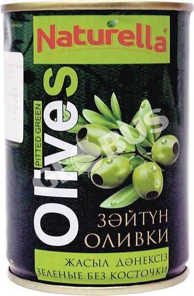 Оливки Naturella конс. зел.б/к 280г ж/б