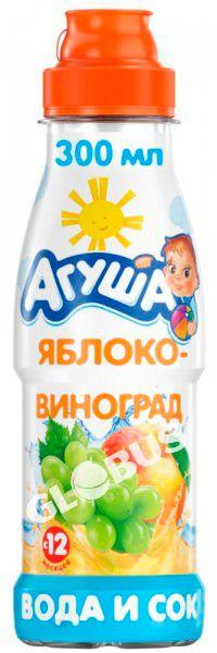 Вода дет. Агуша сокосод ябл/виноград 300мл