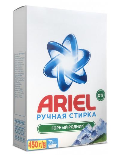Порошок стир P&G Ariel горн родник д/ручн стирки 450г