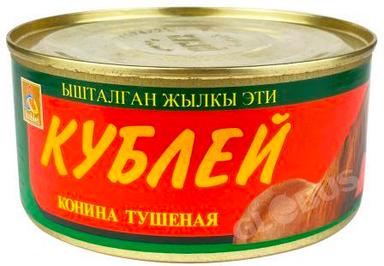 Конина конс Кублей 325г ж/б
