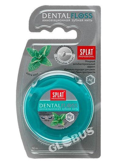 Splat серебро мята 30м тиш жиби