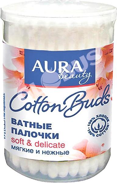 Палочки ватн Aura Beauty 100шт ст