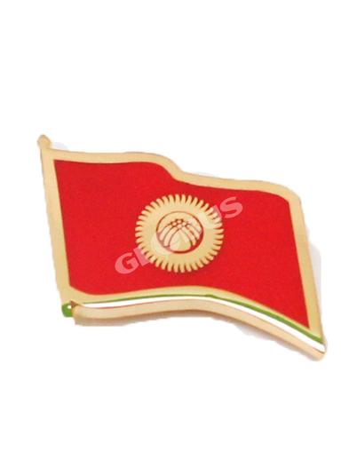 Значок Флаг Кыргызстана "Мен Патриот"805001