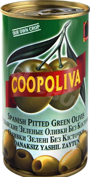Оливки Coopoliva конс. б/к 350г ж/б