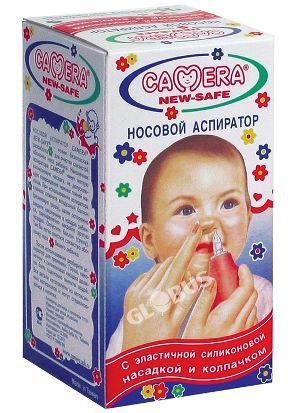 Аспиратор Camera для носа с силиконовой насадкой