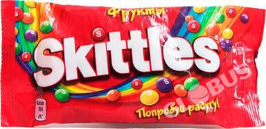 Драже Skittles fruits жевательные 38г